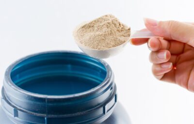 Fibre supplement in powder form